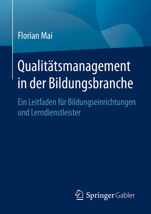 Produktbild: Qualit&auml;tsmanagement in der Bildungsbranche