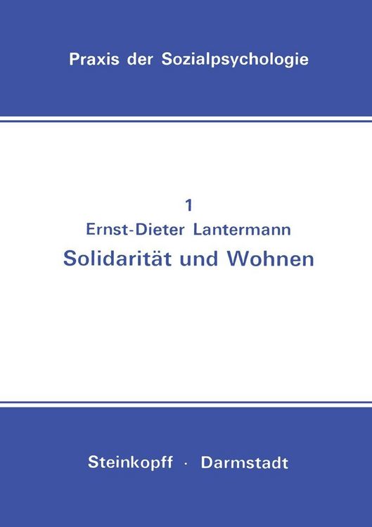 Produktbild: Solidarit&auml;t und Wohnen