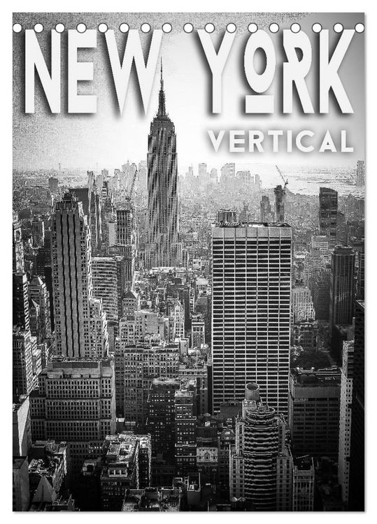 Produktbild: New York Vertical (Tischkalender 2026 DIN A5 hoch), CALVENDO Monatskalender