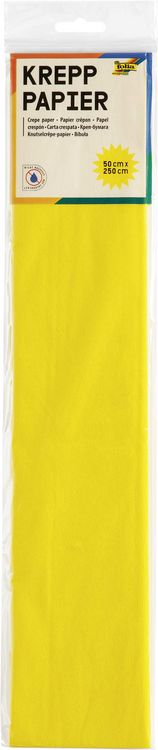 Produktbild: FOLIA&reg; Krepppapier farbig, gelb