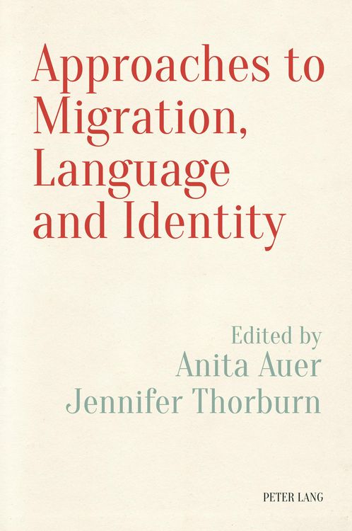 Produktbild: Approaches to Migration, Language and Identity
