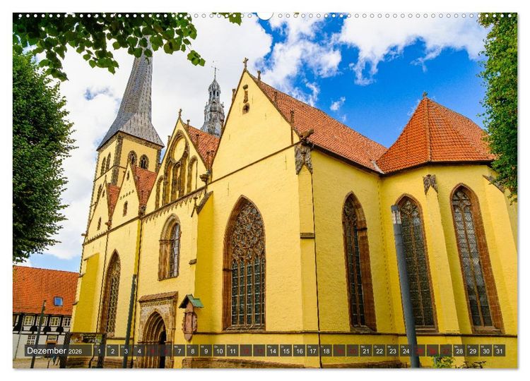 Produktbild: Ein Blick auf Alte Hansestadt Lemgo (Wandkalender 2026 DIN A2 quer), CALVENDO Monatskalender