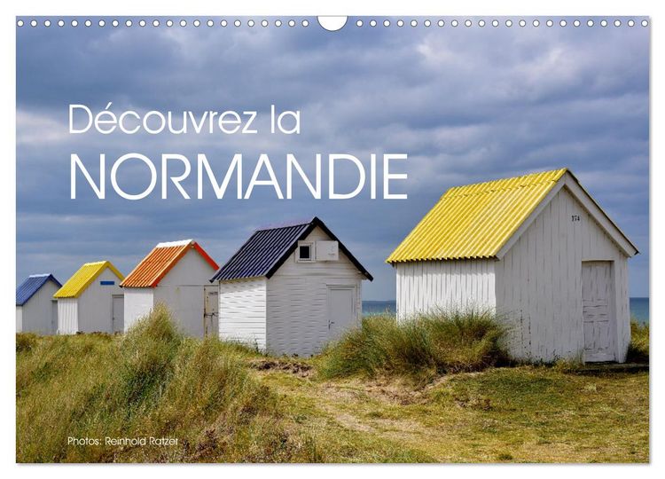 Produktbild: D&eacute;couvrez la Normandie (Calendrier mural 2026 DIN A3 vertical), CALVENDO calendrier mensuel