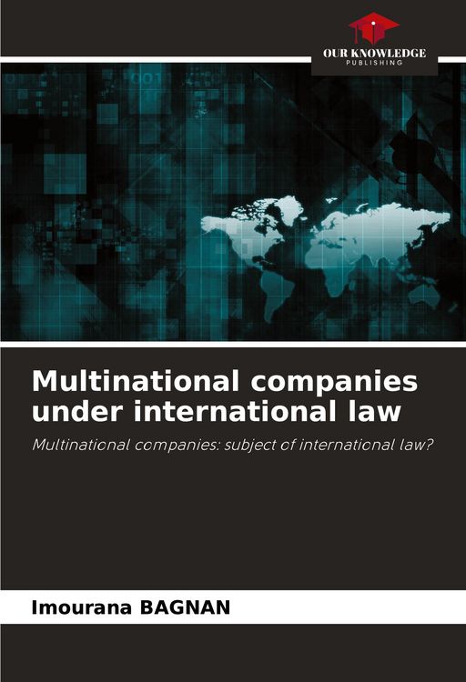 Produktbild: Multinational companies under international law