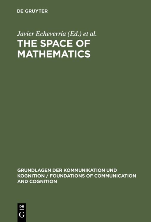 Produktbild: The Space of Mathematics