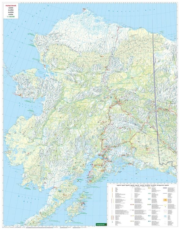 Produktbild: freytag & berndt Stra&szlig;enkarte Alaska 1:1,5 Mio.