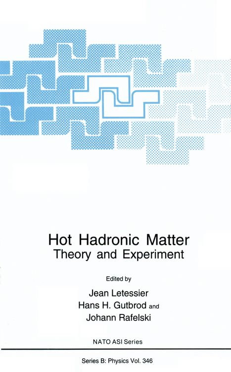 Produktbild: Hot Hadronic Matter
