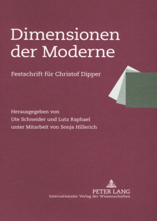 Produktbild: Dimensionen der Moderne