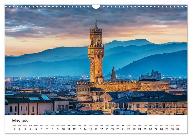 Produktbild: Dazzling Italy (Wall Calendar 2027 DIN A3 landscape), CALVENDO 12 Month Wall Calendar