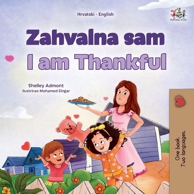 Produktbild: I am Thankful (Croatian English Bilingual Children's Book)