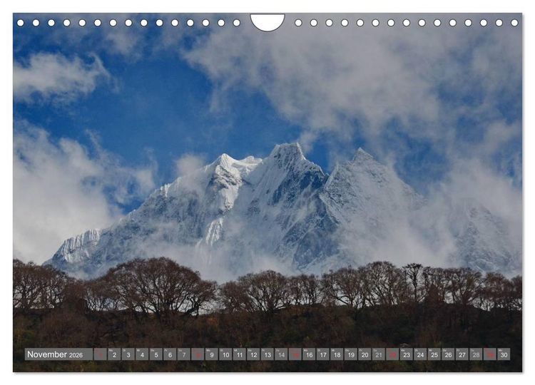 Produktbild: Himalaya (Wandkalender 2026 DIN A4 quer), CALVENDO Monatskalender