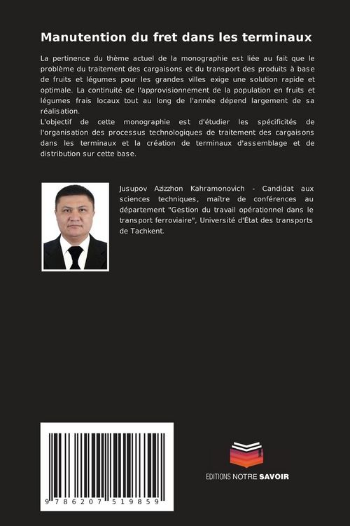 Produktbild: Manutention du fret dans les terminaux