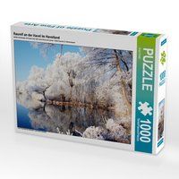 Produktbild: CALVENDO Puzzle Raureif an der Havel im Havelland 1000 Teile Lege-Gr&ouml;&szlig;e 64 x 48 cm Foto-Puzzle Bild von Anja Frost