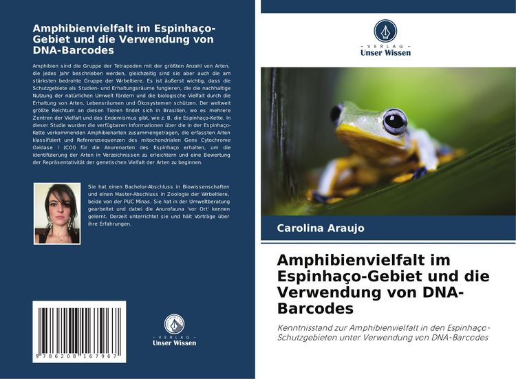 Produktbild: Amphibienvielfalt im Espinha&ccedil;o-Gebiet und die Verwendung von DNA-Barcodes