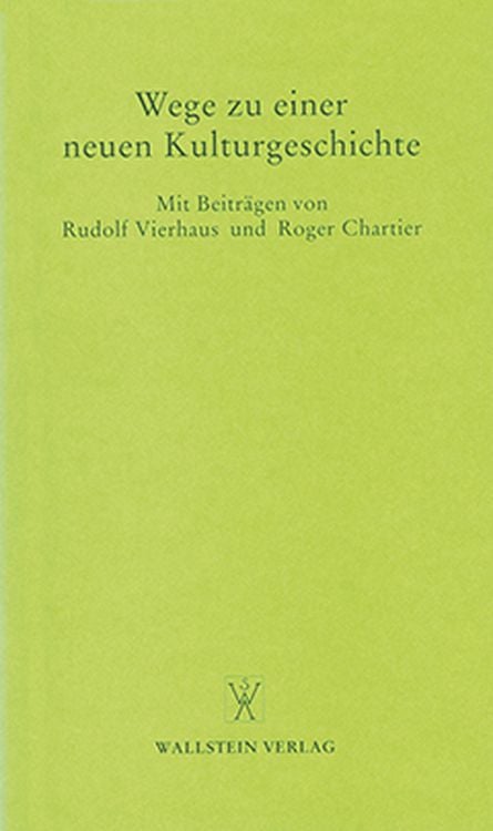 Produktbild: Wege zu einer neuen Kulturgeschichte