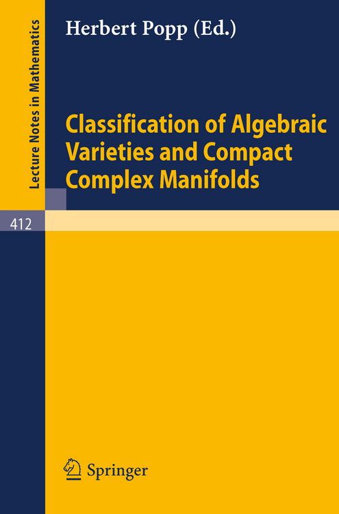 Produktbild: Classification of Algebraic Varieties and Compact Complex Manifolds