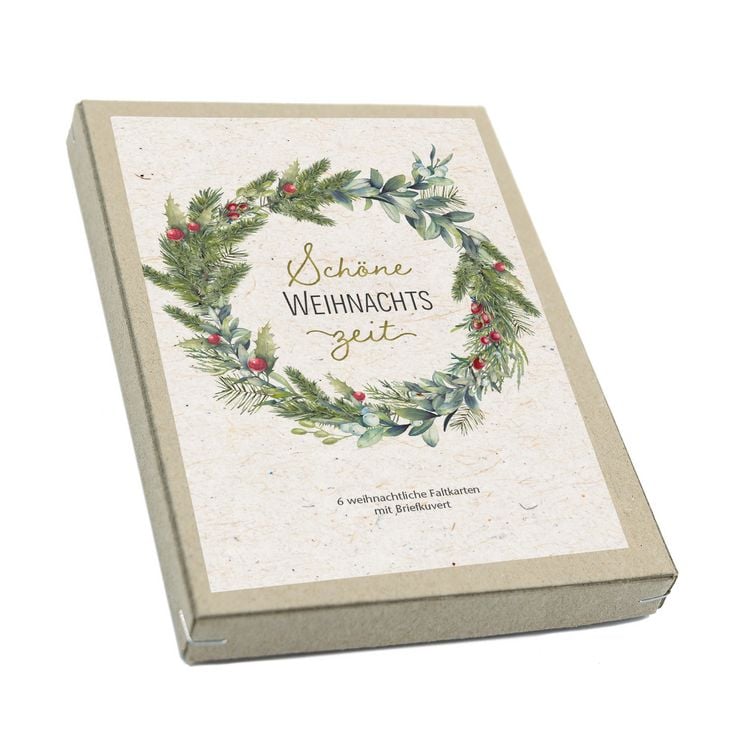 Produktbild: Kartenbox Weihnachten - Sch&ouml;ne Weihnachtszeit