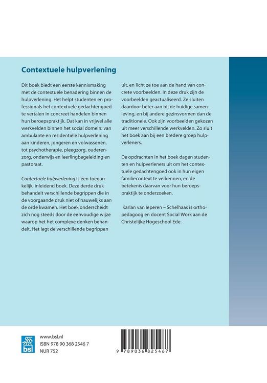 Produktbild: Contextuele hulpverlening