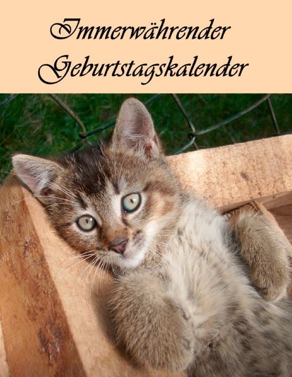 Produktbild: Immerw&auml;hrender Geburtstagskalender