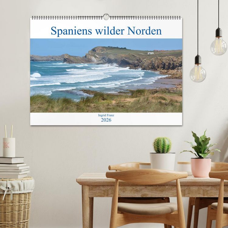 Produktbild: Spaniens wilder Norden (Wandkalender 2026 DIN A2 quer), CALVENDO Monatskalender