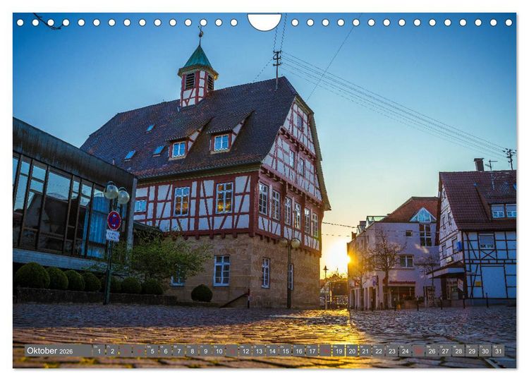 Produktbild: Impressionen aus Leinfelden-Echterdingen 2026 (Wandkalender 2026 DIN A4 quer), CALVENDO Monatskalender