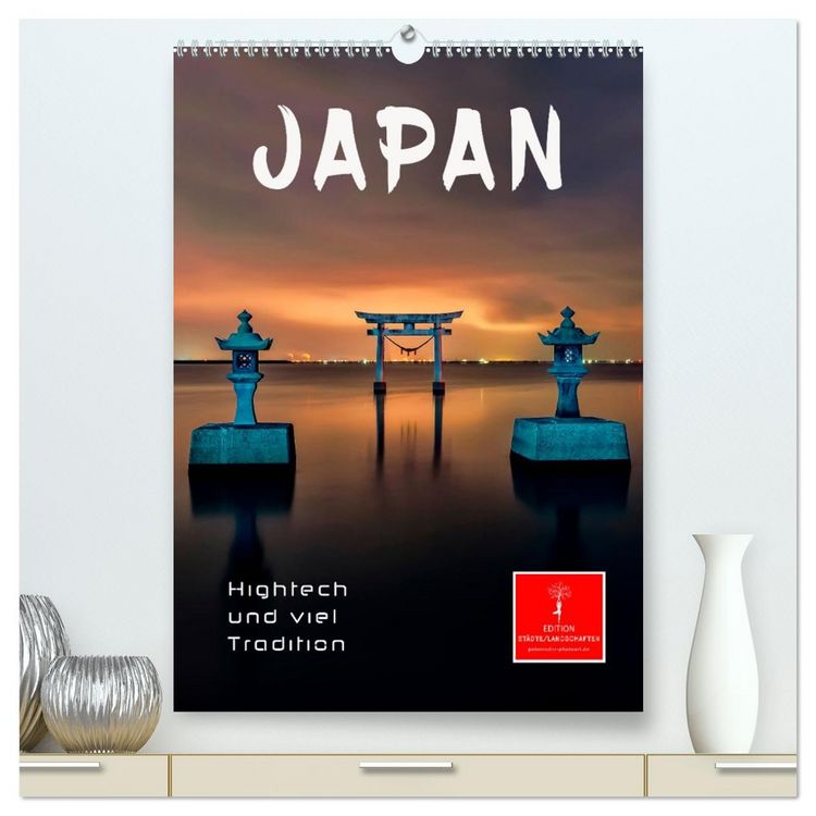 Produktbild: Japan - Hightech und viel Tradition (hochwertiger Premium Wandkalender 2026 DIN A2 hoch), Kunstdruck in Hochglanz