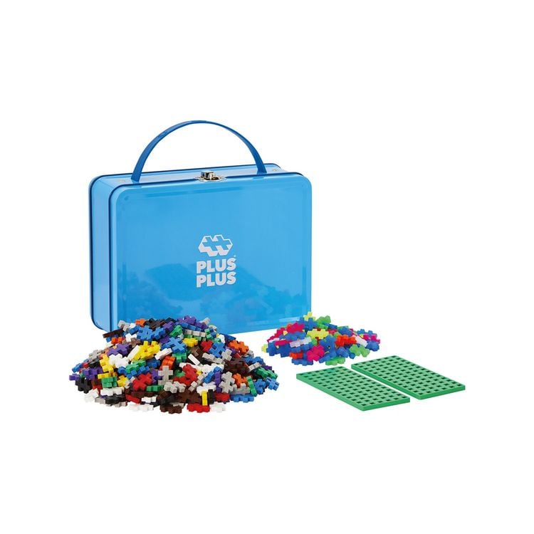 Produktbild: Plus-Plus 600 Kreativ Bausteine Metallbox