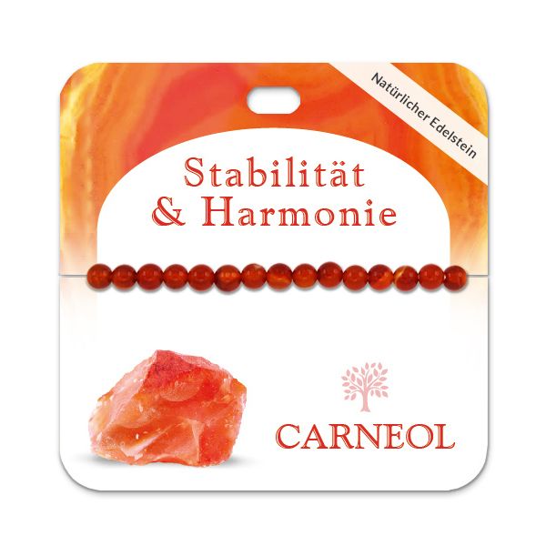 Produktbild: Carneol 6 mm Kugelarmband