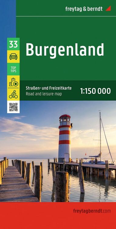 Produktbild: Freytag & berndt Stra&szlig;enkarte Burgenland 1:150.000