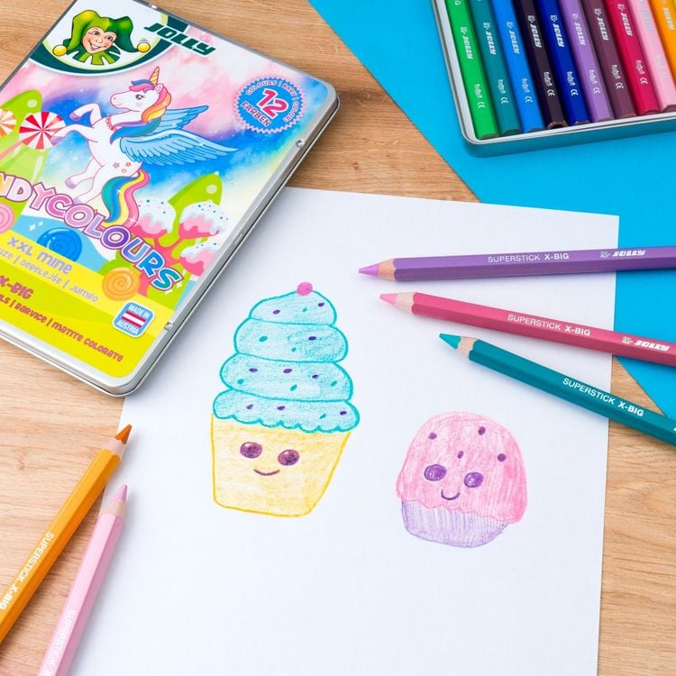Produktbild: JOLLY Buntstifte X-BIG CANDYCOLOURS, Sweet like Sugar!