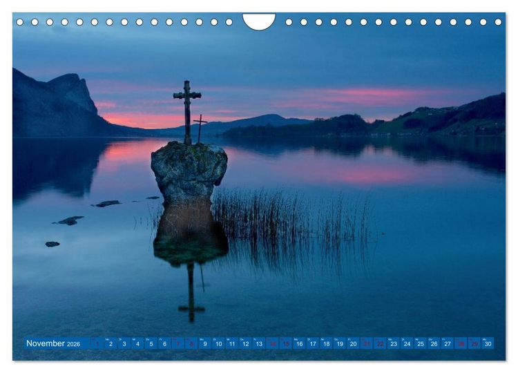 Produktbild: Salzkammergut und Eisenwurzen (Wandkalender 2026 DIN A4 quer), CALVENDO Monatskalender