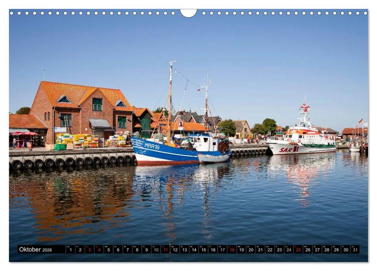 Produktbild: Schleswig-Holstein (Wandkalender 2026 DIN A3 quer), CALVENDO Monatskalender