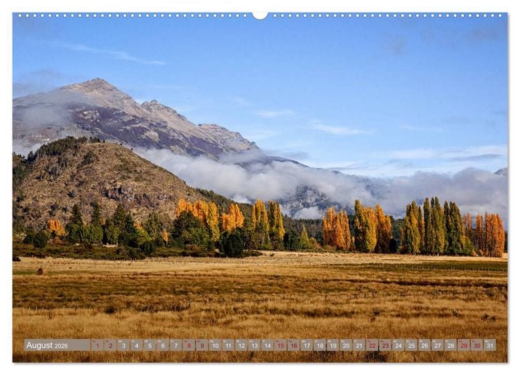 Produktbild: Patagonien: Einzigartige Landschaft am Ende der Welt (hochwertiger Premium Wandkalender 2026 DIN A2 quer), Kunstdruck in Hochglanz