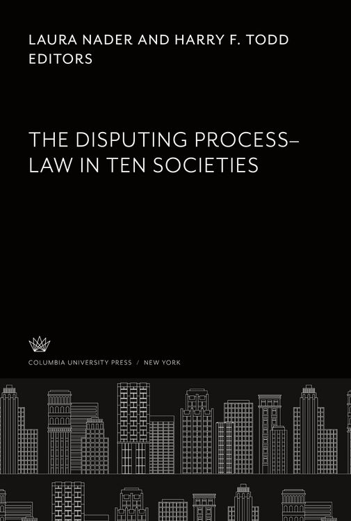 Produktbild: The Disputing Process-Law in Ten Societies