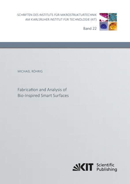 Produktbild: Fabrication and Analysis of Bio-Inspired Smart Surfaces