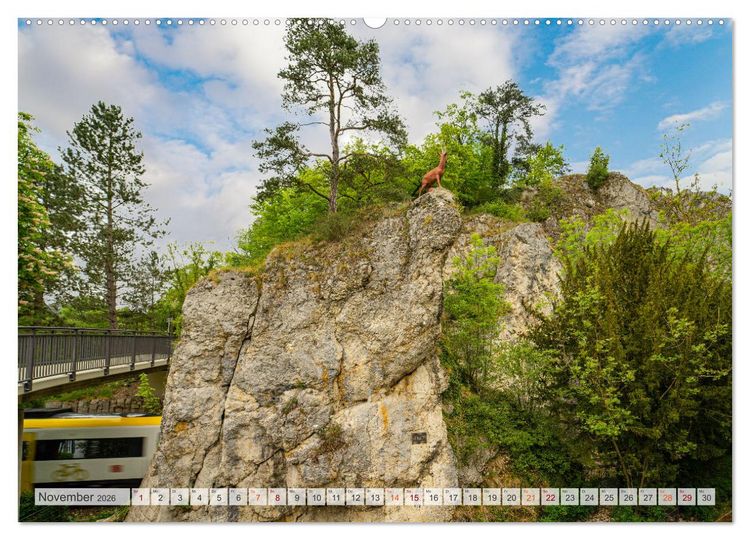 Produktbild: Sigmaringen Impressionen (Wandkalender 2026 DIN A2 quer), CALVENDO Monatskalender