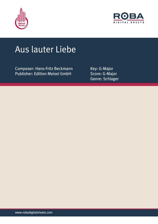 Produktbild: Aus lauter Liebe