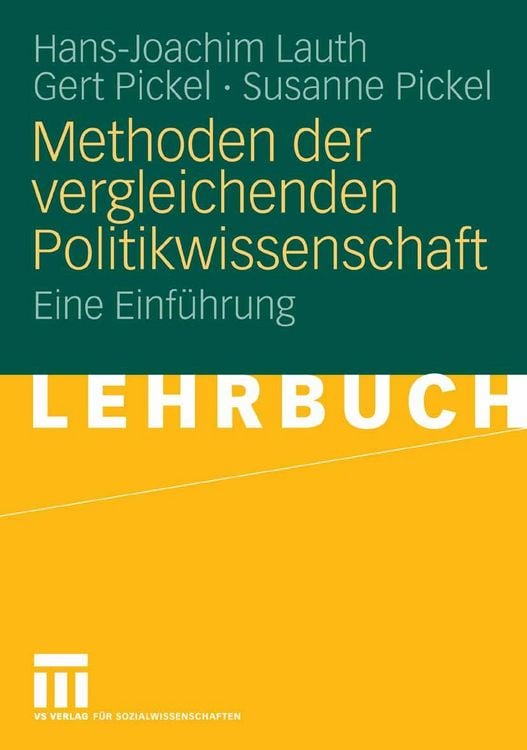 Produktbild: Methoden der vergleichenden Politikwissenschaft