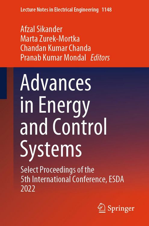 Produktbild: Advances in Energy and Control Systems