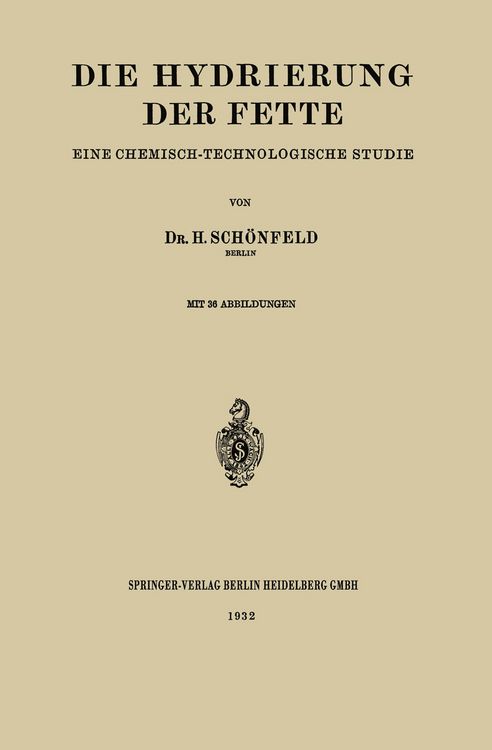 Produktbild: Die Hydrierung der Fette