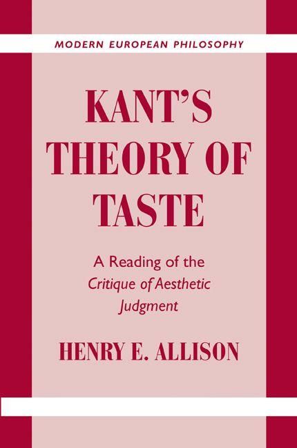 Produktbild: Kant's Theory of Taste