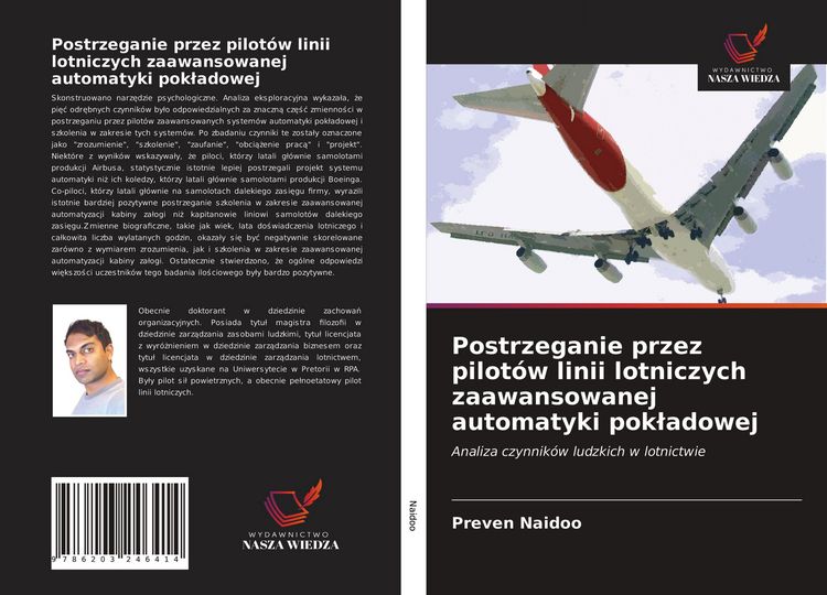 Produktbild: Postrzeganie przez pilot&oacute;w linii lotniczych zaawansowanej automatyki pok&iquest;adowej