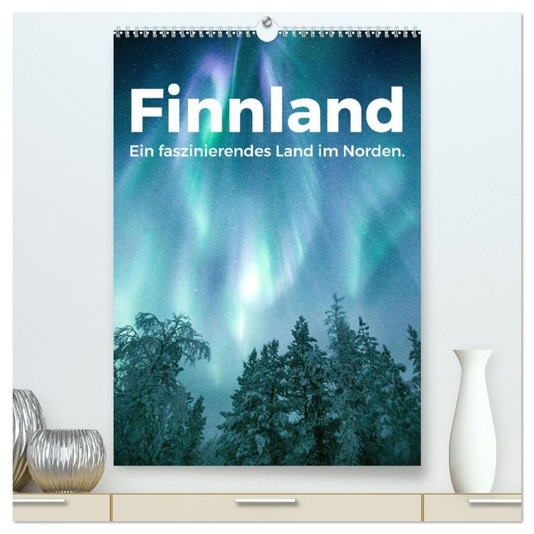 Produktbild: Finnland - Ein faszinierendes Land im Norden. (hochwertiger Premium Wandkalender 2026 DIN A2 hoch), Kunstdruck in Hochglanz