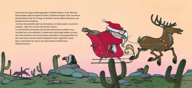 Produktbild: Cowboy Klaus und der Weihnachtsmann im Kaktuswald