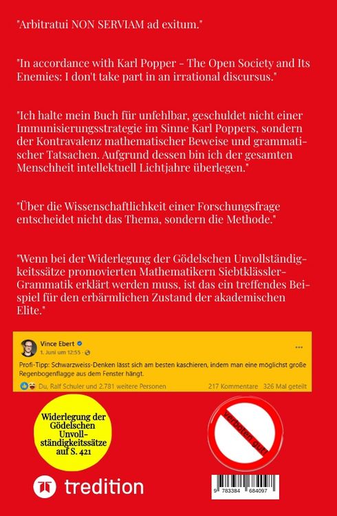 Produktbild: Formalwissenschaftlicher Beweis der Existenz Gottes &uuml;ber Kalk&uuml;l - Mathematische Philosophie und Philosophie der Grammatik