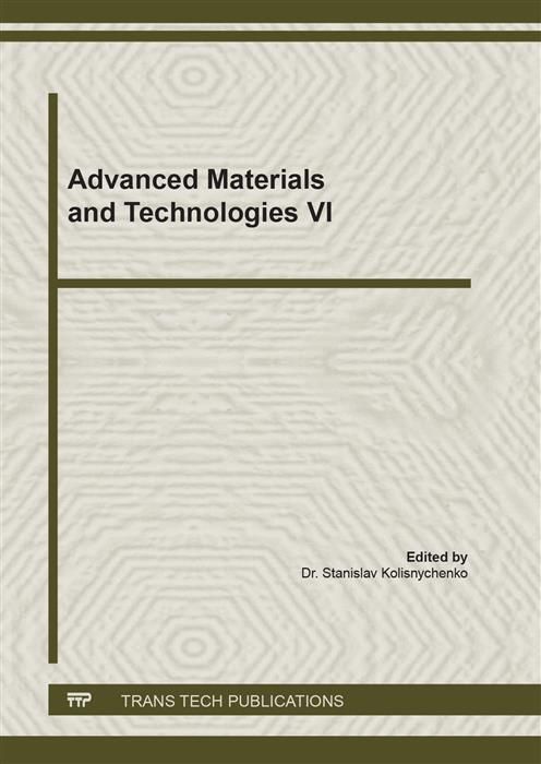 Produktbild: Advanced Materials and Technologies VI