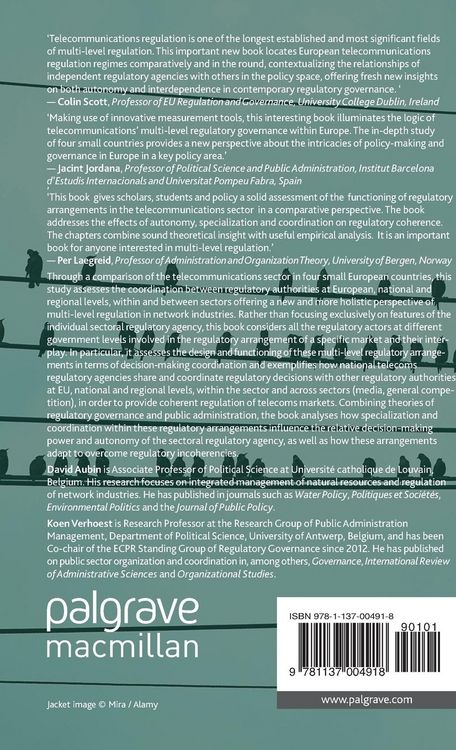 Produktbild: Multi-Level Regulation in the Telecommunications Sector