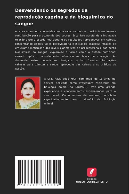 Produktbild: Desvendando os segredos da reprodu&ccedil;&atilde;o caprina e da bioqu&iacute;mica do sangue