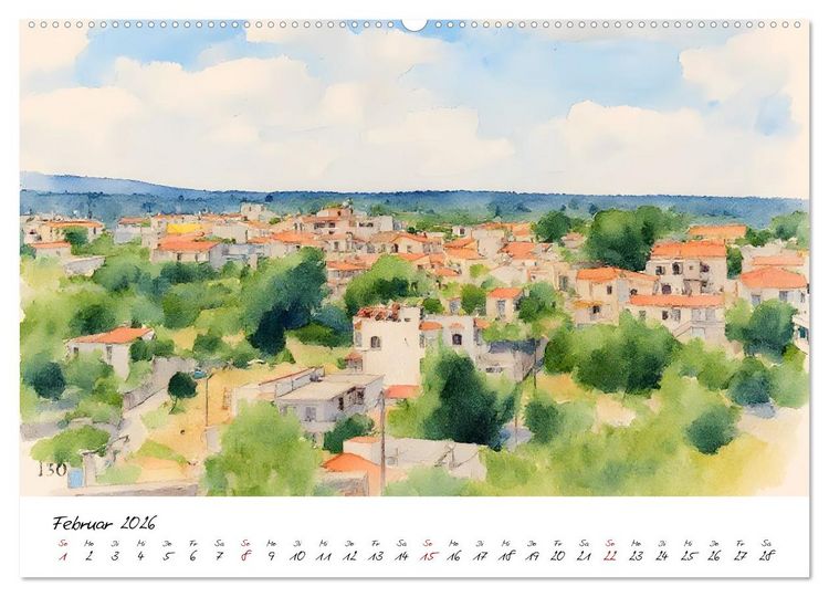 Produktbild: Kretas einladende Urlaubsorte (hochwertiger Premium Wandkalender 2026 DIN A2 quer), Kunstdruck in Hochglanz