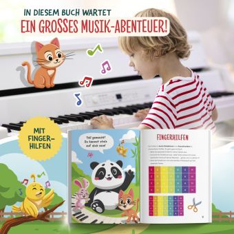Produktbild: Kinderleicht Klavier lernen mit Panda Paul und seinen Freunden